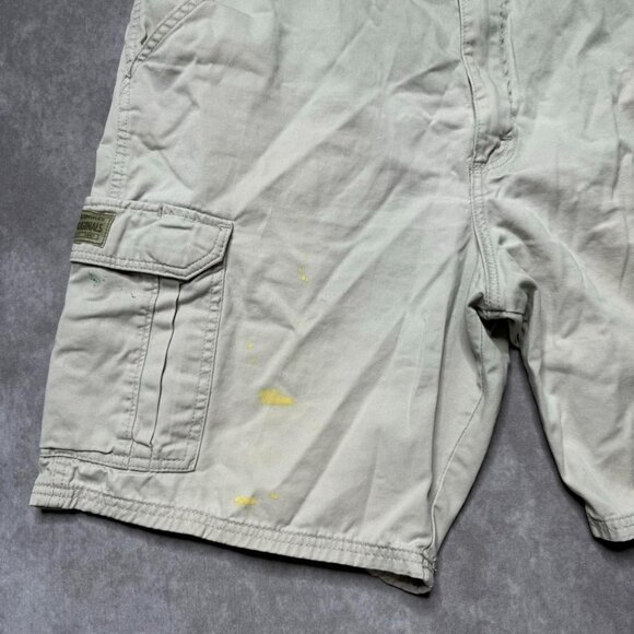 Beige Wrangler Cargo Shorts - Picture 2 of 4